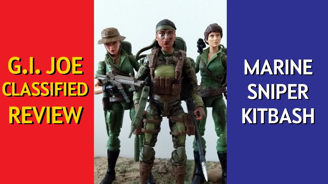 Kitbashing the GI Joe Classified Marine Sniper