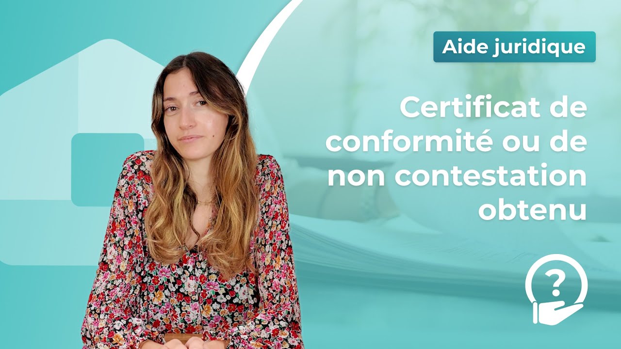 Certificat de conformité obtenu