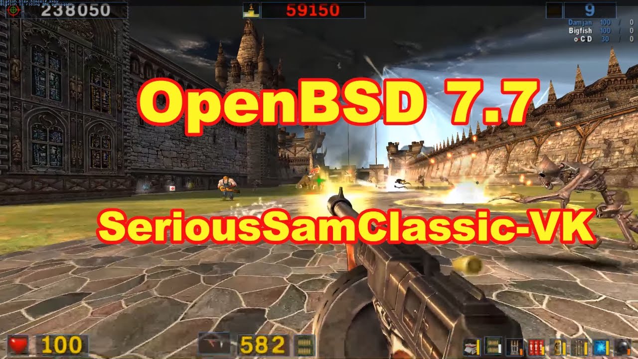 OpenBSD 7.7 SeriousSamClassic-VK