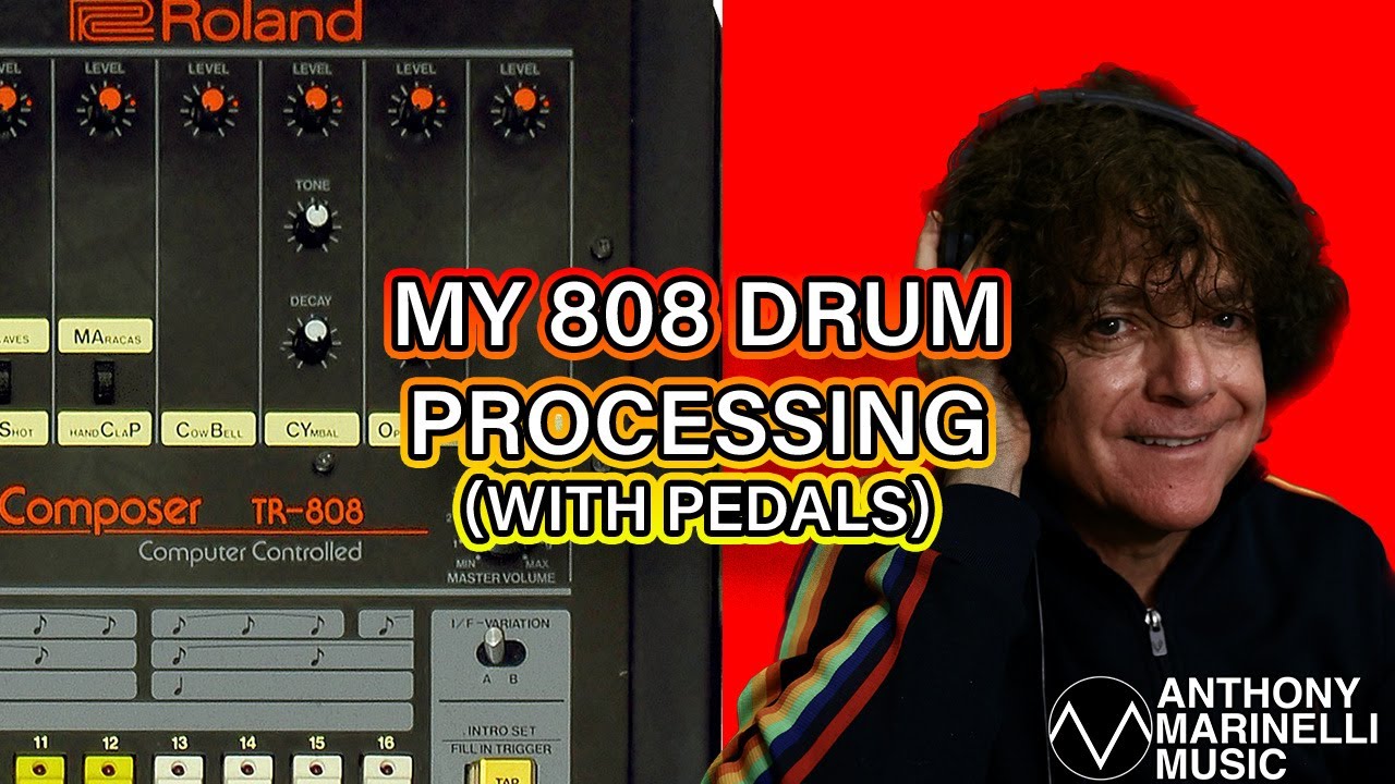 Как я обрабатываю свою драм-машину TR-808 с помощью педалей OTO EFX