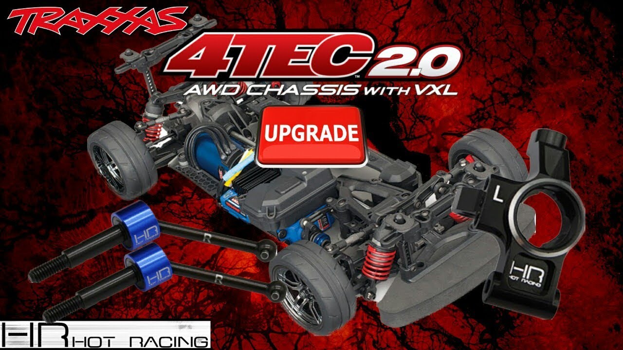 Traxxas 4Tec 2.0 VXL Upgrade Part Six Hot Racing Suspension Upgrades.