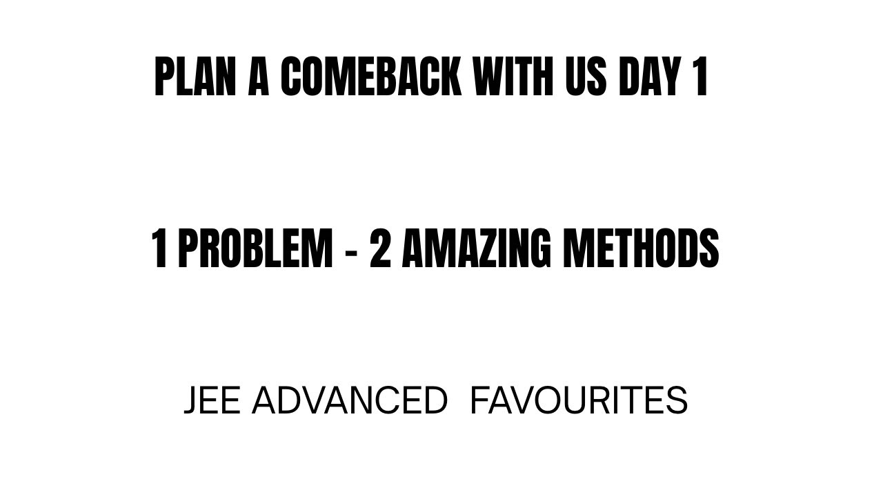 COMEBACK FOR JEE ADVANCED DAY 1 : FLUX THROUGH AREA USING 2 METHODS | JEE ADV 2026