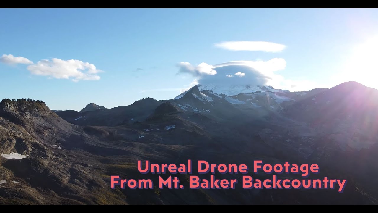 Unreal Drone Footage from Ptarmigan Ridge Hike in the Mt. Baker Backcountry!