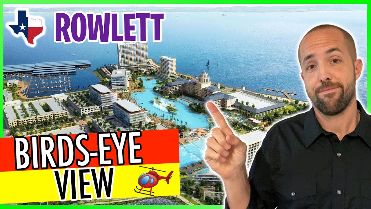 Rowlett Texas Living MAP TOUR | Moving to Rowlett TX | Best Places To Live in Dallas Texas