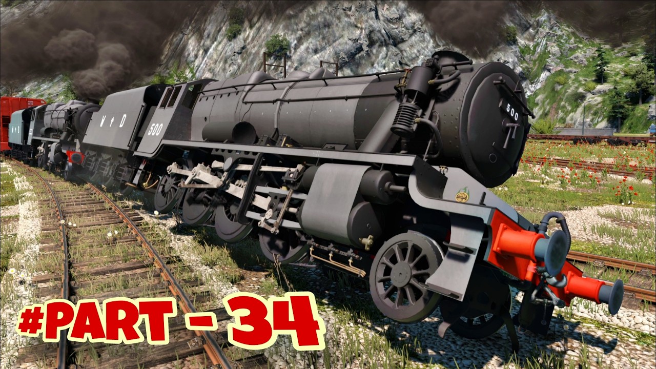Epic Train Derailments and Crashes | Derail Valley | Part-34