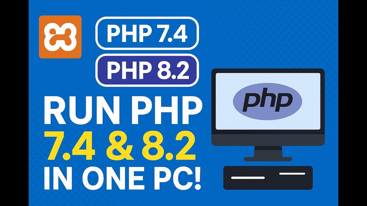 How to Install Multiple PHP Versions Using XAMPP (Switch Easily) | 2025