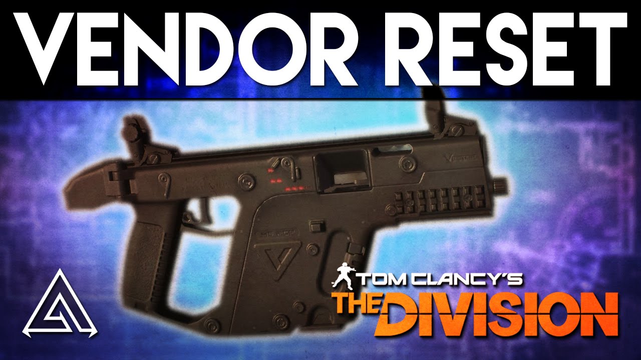 The Division | Vendor Reset August 13th - G36, Police M4, Blueprints & More!