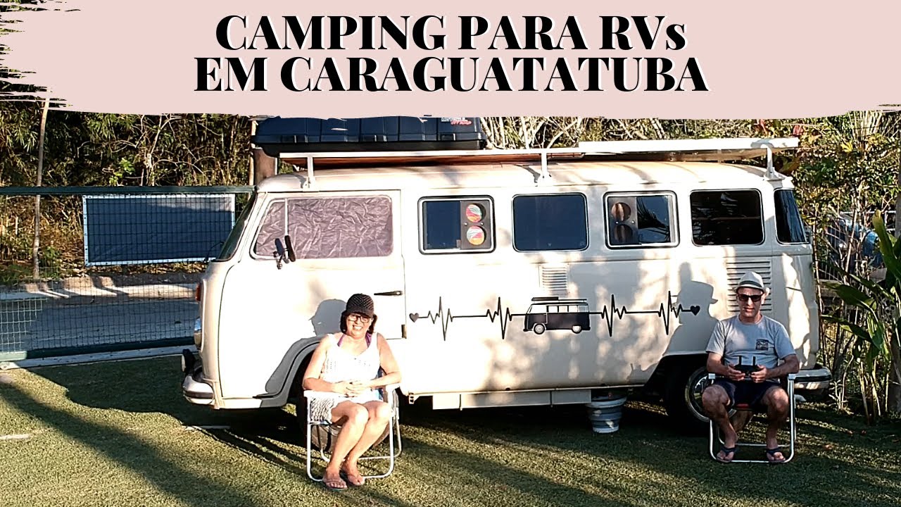CAMPING EXCLUSIVO PARA MOTORHOMES, TRAILERS, KOMBIHOMES EM CARAGUATATUBA! PRAIA DO CAPRICÓRNIO!!
