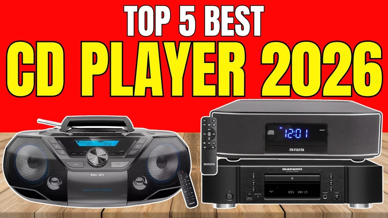 Best CD Players on Amazon 2026 – Reviews & Buying Tips
