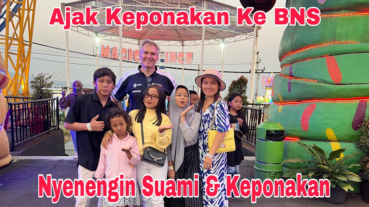 Pertama Kali ajak Suami & Keponakan ke BNS