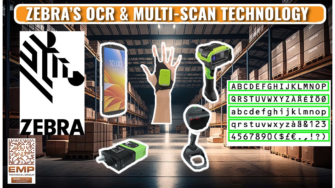 Zebra's OCR & Multi-Scan Technology | Mobile Computers, Ring Scanners & Fixed Scanners in Action