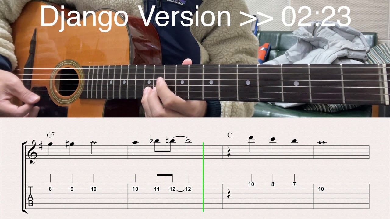 I Can't Give You Anything But Love | Django Reinhardt Guitar Tabs