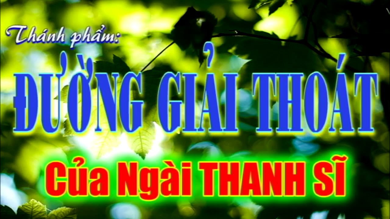 Hiển Đạo - Đường Giải Tho&aacute;t của Ng&agrave;i THANH SĨ