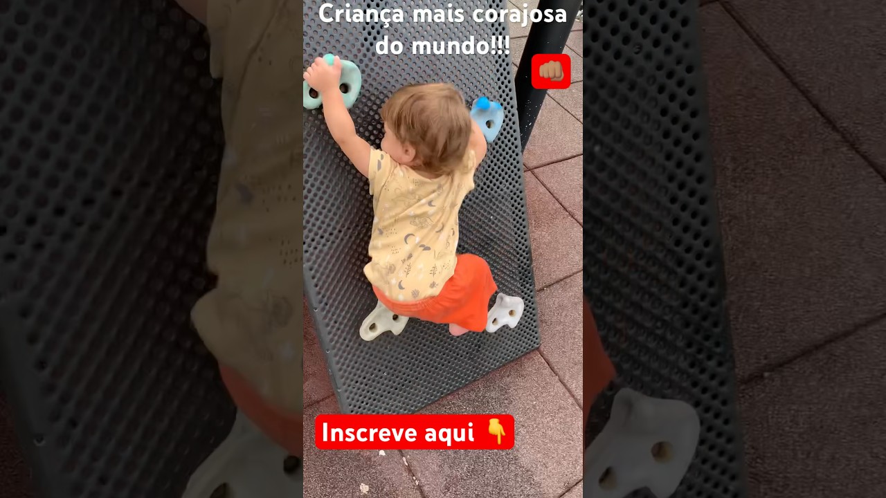 Crian&ccedil;a mais corajosa do mundo #crian&ccedil;as #crian&ccedil;a #aventura