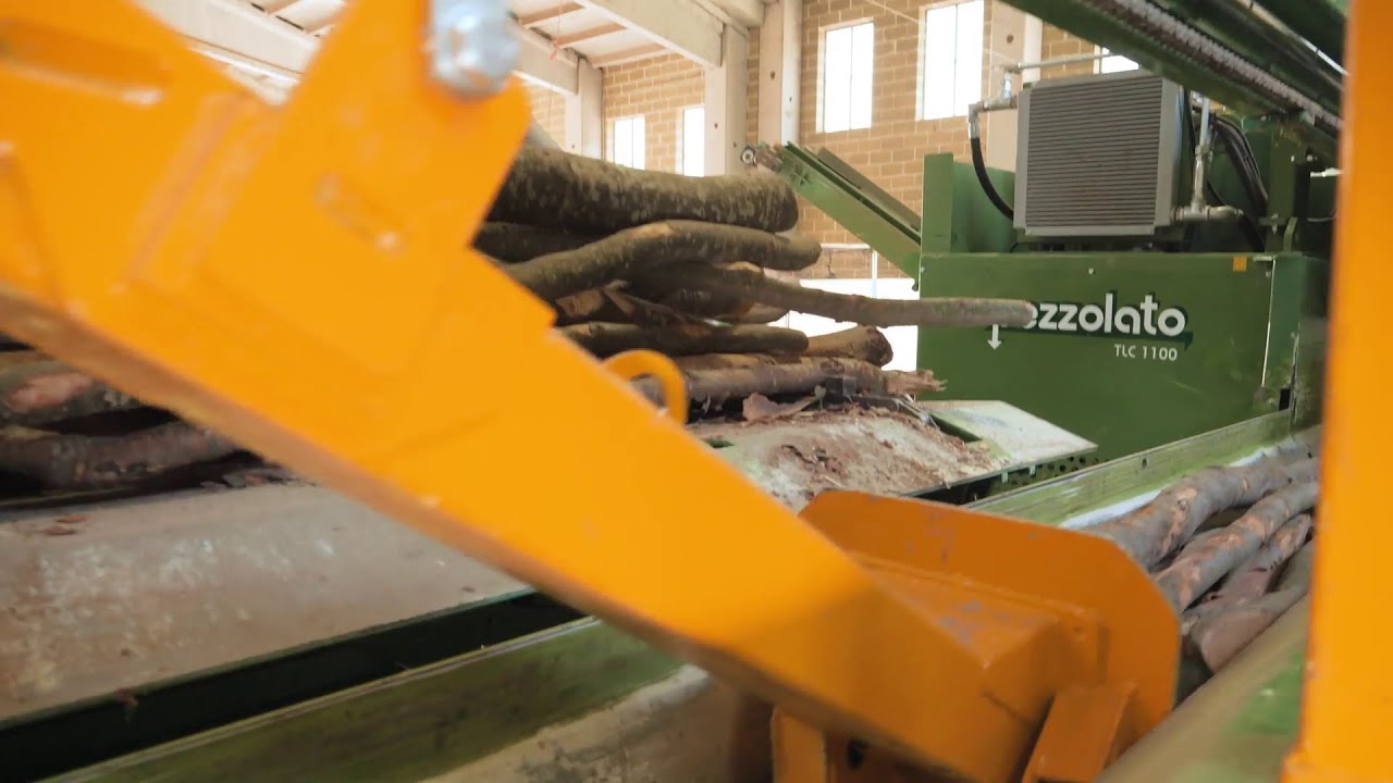 PEZZOLATO TLC 1100 - Processore per la produzione di legna da ardere con spaccalegna integrato