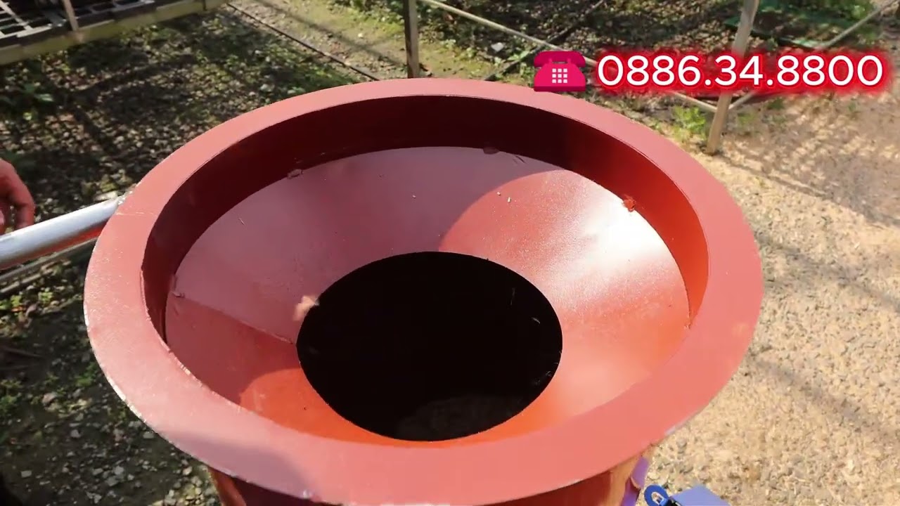 Máy băm rơm dừa