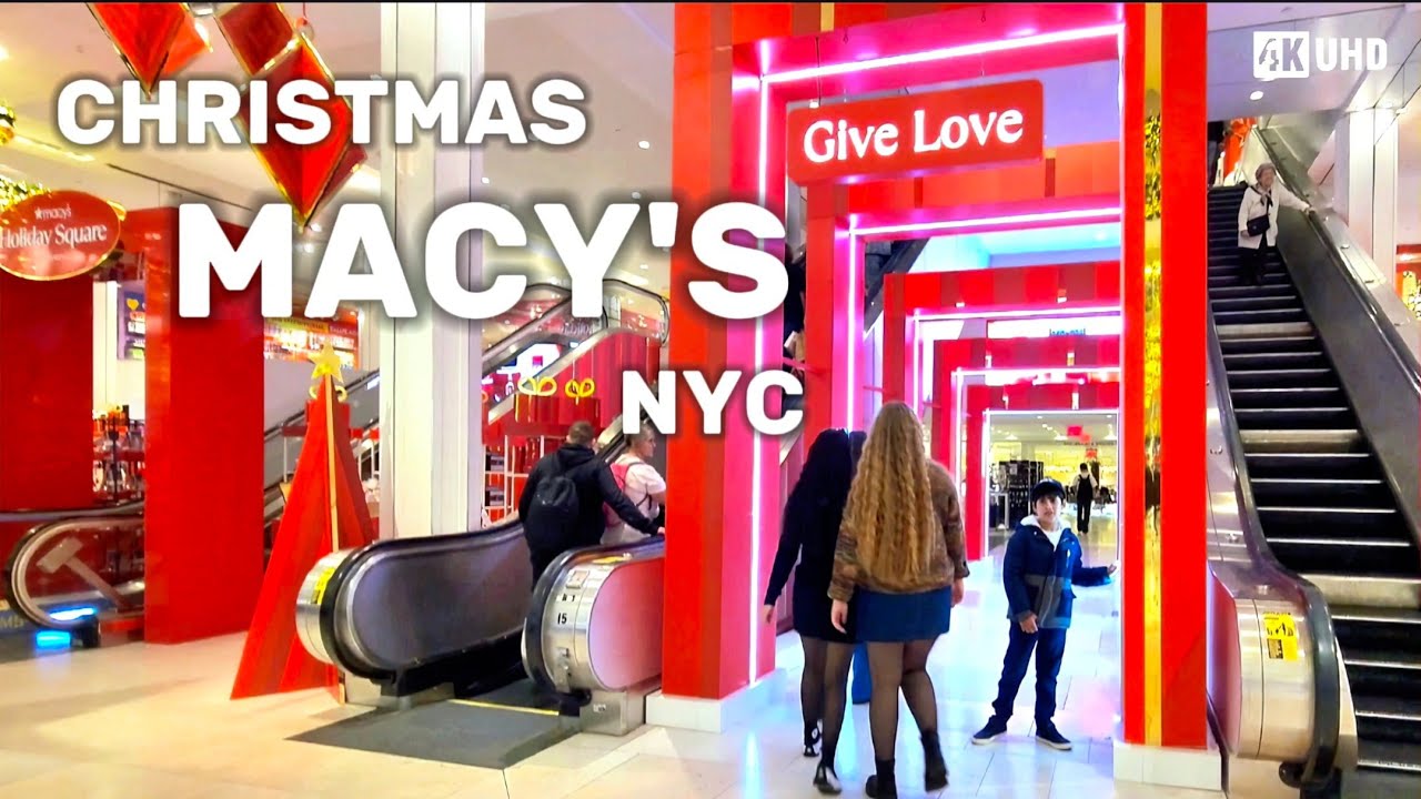 Christmas magic at Macy's Herald Square New York City 🎄