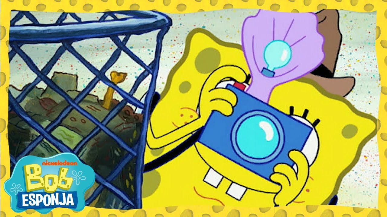 ¡Bob Esponja se convierte en reportero! | Bob Esponja en Español