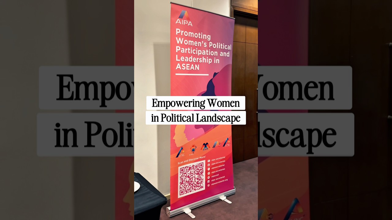 Forum diskusi BKSAPxAIPA bertema “Empowering Women in Political Landscape”. 