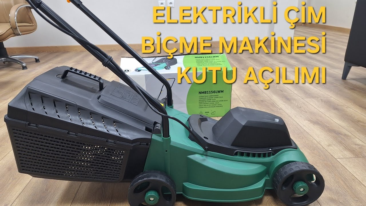 ELEKTRİKLİ ÇİM BİÇME MAKİNESİ KUTU AÇILIMI #tarım #ordu 