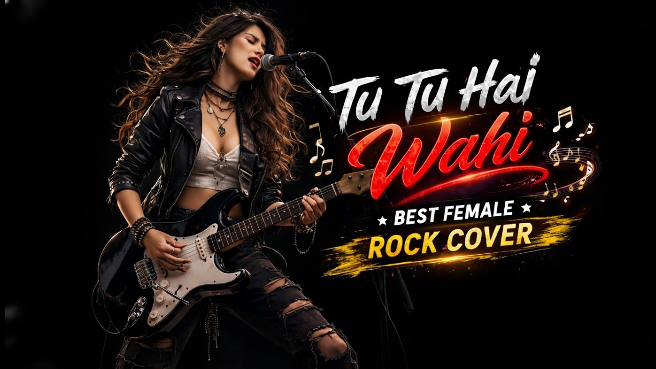 TU TU HAI WAHI – Best Female Rock Cover 🔥 | Classic Reimagined | DreamSync_AI