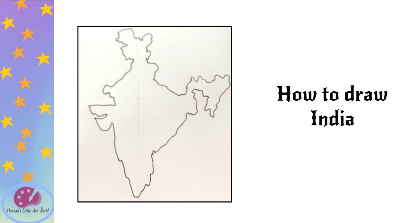 Easy India Map Drawing hack 
