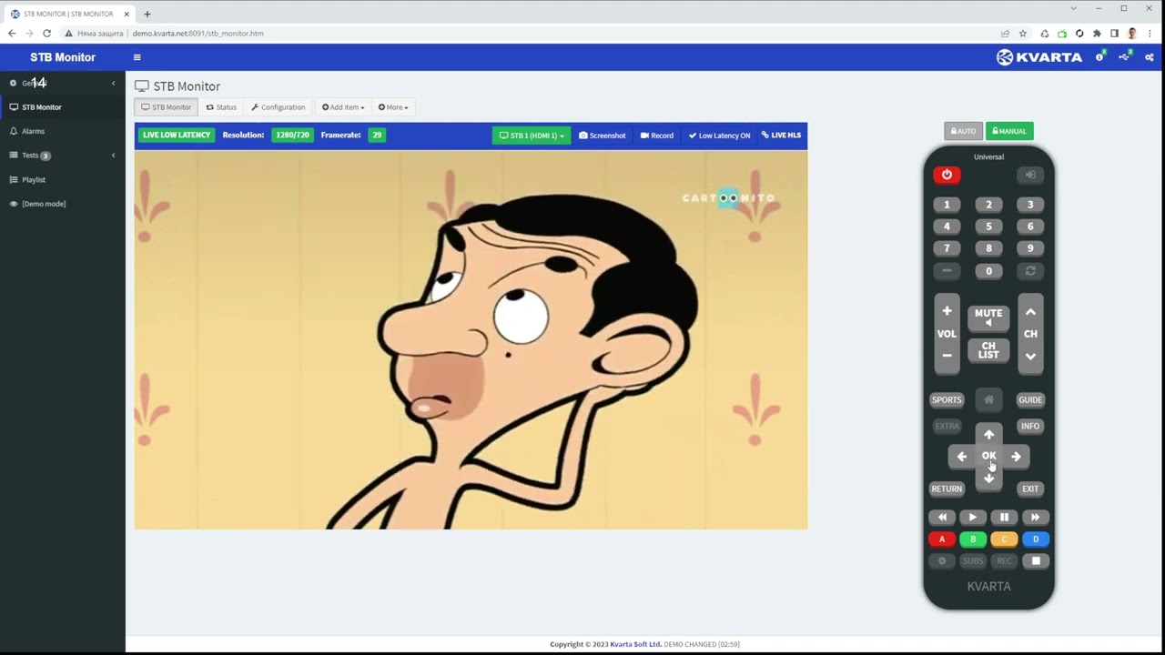 Slingbox alternative - STB Monitor Short Demo