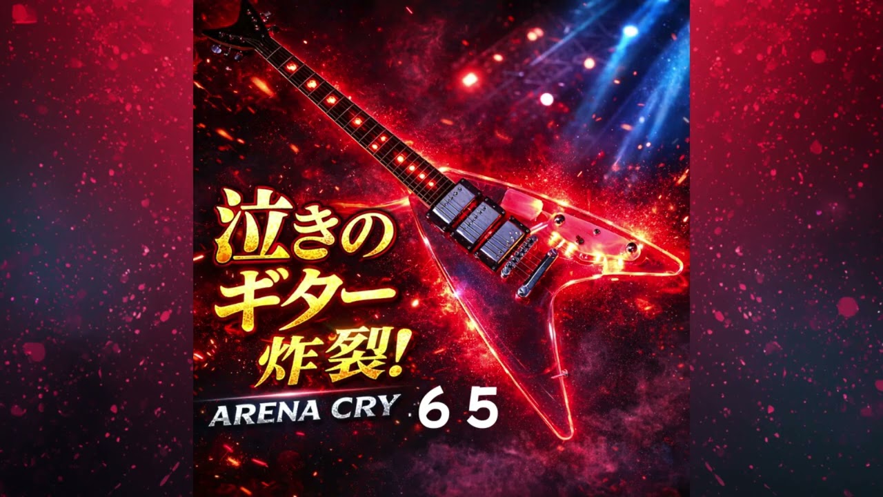 マイケル・シェンカー風｜フライングVで奏でる泣きのギター・インスト｜Into the Arena Inspired / Michael Schenker【Guitar Anthem ６５】