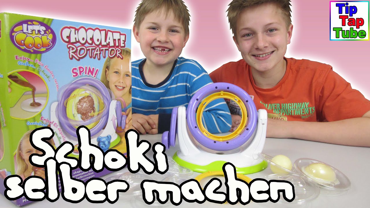 Let's Cook Chocolate Rotator Goliath Toys Spielzeug DIY Schokoladen selber machen Kinderkanal