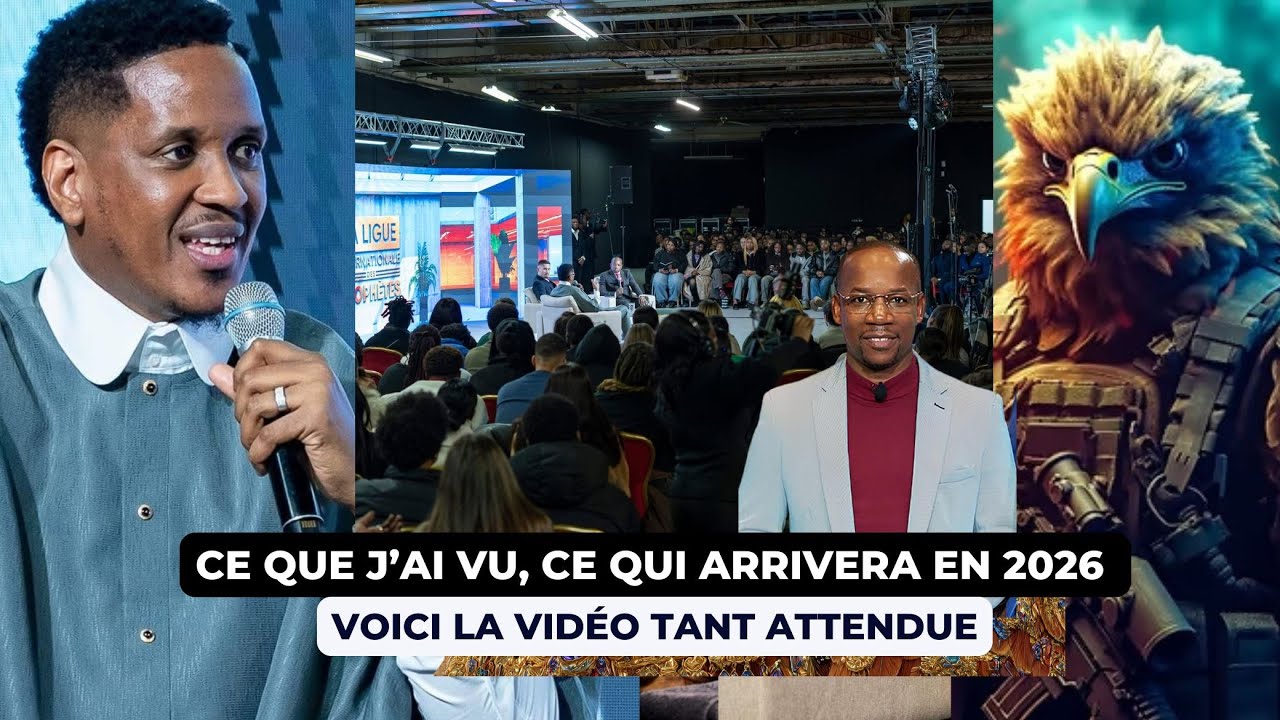 Prophète Joel Francis Tatu  CE QUE DIEU DIT POUR 2026 : VOILÀ LA PROPHÉTIE QUE TOUS ATTENDAIENT