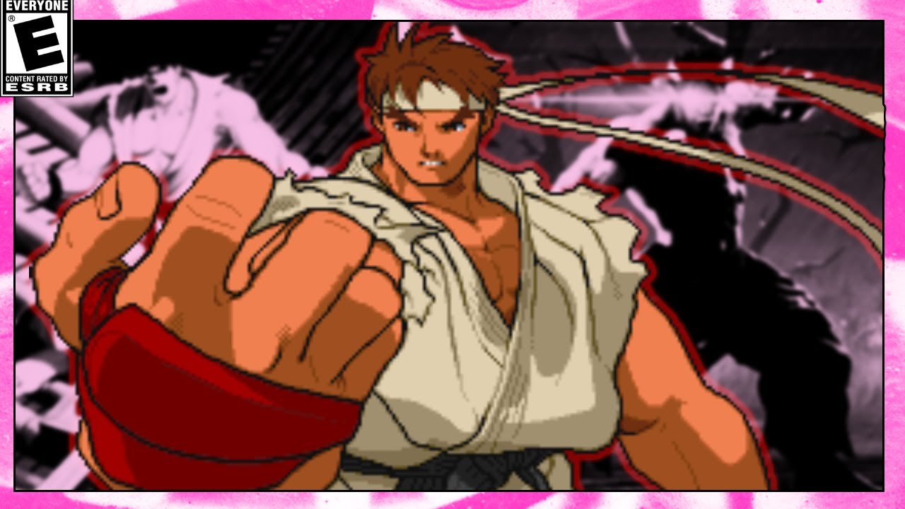Ryu from STREET FIGHTER is a CRASHOUT.