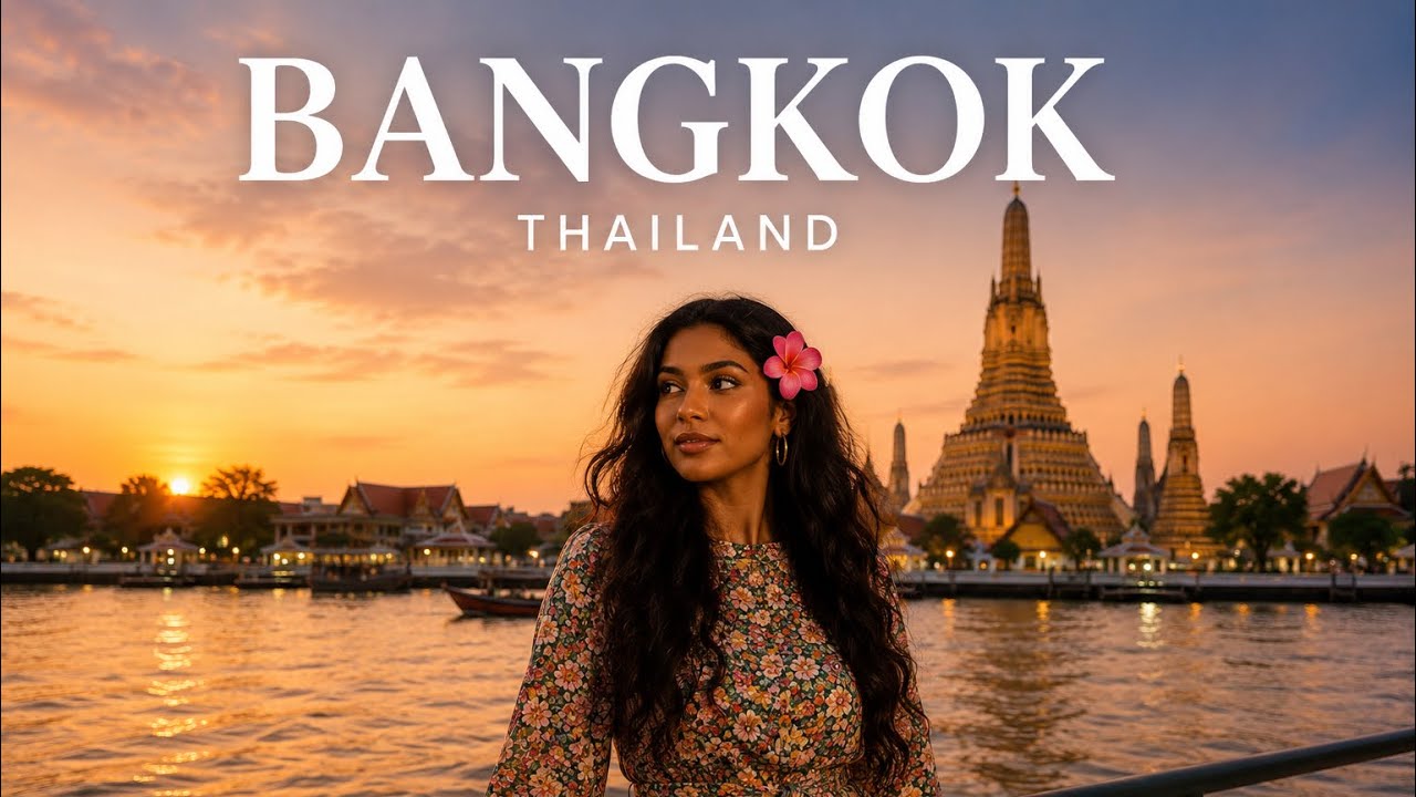 THAILAND VLOG 1 | Bangkok 🧜🏾‍♀️🌸🧳 | تعالوا معنا نلف تايلاند من الجنوب  للشمال ✈️🇹🇭 البداية من بانكوك