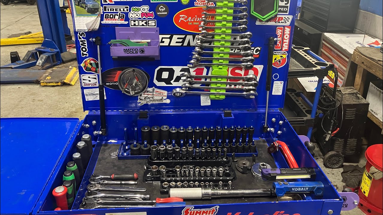 Honda Express Tech Tool Box Tour!!! - From Harbor Freight To Snap-On And Everything In Between!!!