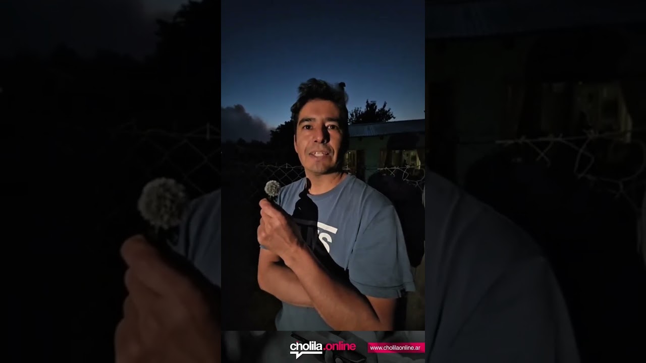 Entrevistamos a Gonzalo Monteros vecino de Cholila que esta de voluntario ayudando