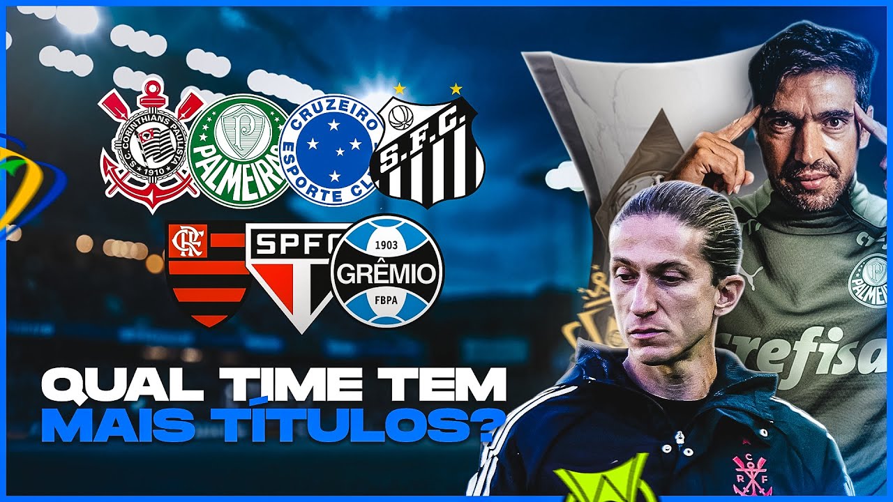 Os CLUBES BRASILEIROS com mais TÍTULOS NACIONAIS na história! [ATUALIZADO 2026]