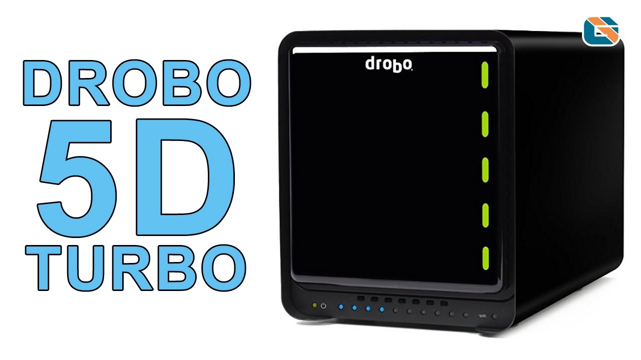 Drobo 5D TURBO 5Dt Setup - Features & Performance - Talking Tech #Drobo
