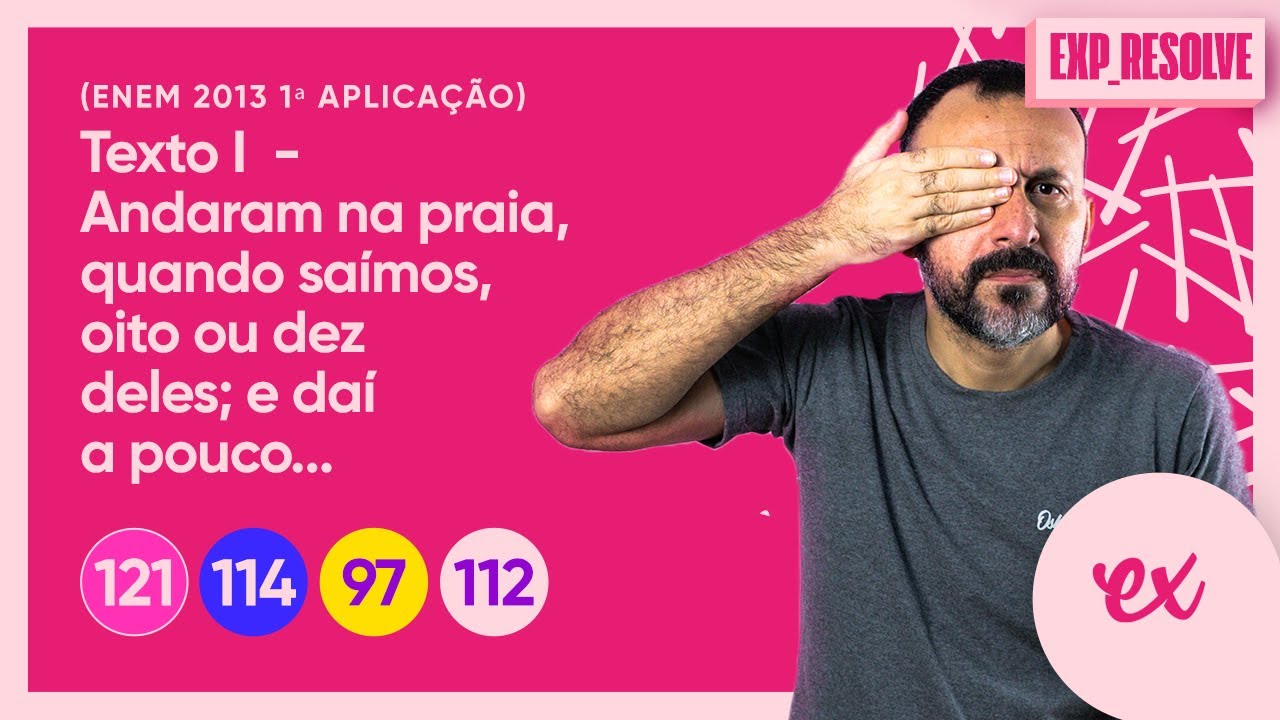TEXTO I - ANDARAM NA PRAIA, QUANDO SAÍMOS, OITO OU DEZ DELES; E DAÍ A (...) | O NASCIMENTO DA ARTE