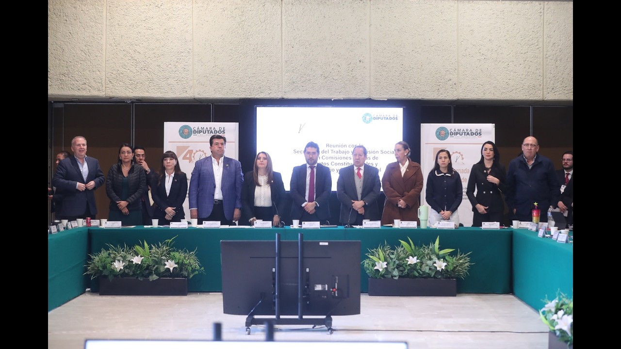 EN VIVO / Reunión con el titular de la Secretaría del Trabajo y Previsión Social