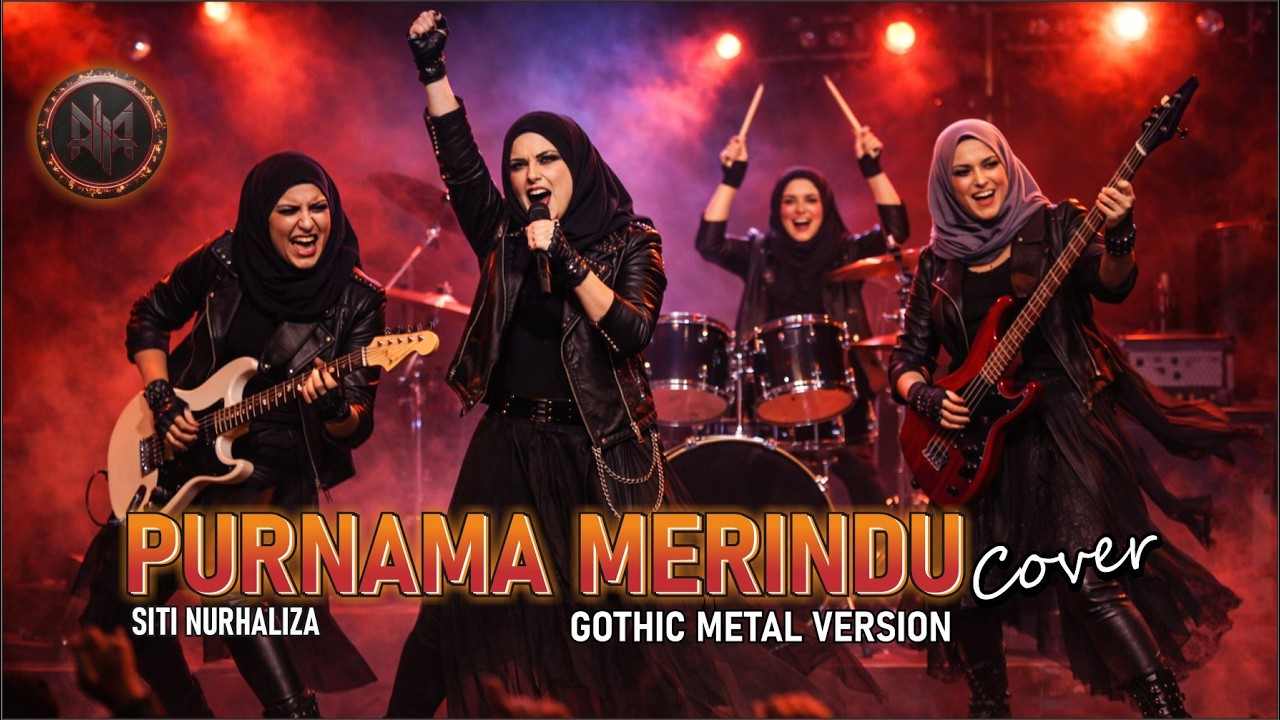 PURNAMA MERINDU  - SITI NURHALIZA | (COVER) GOTHIC METAL VERSION