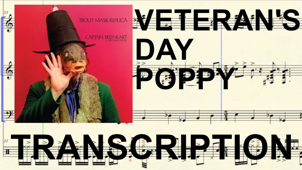 Veteran's Day Poppy || transcription -- Captain Beefheart