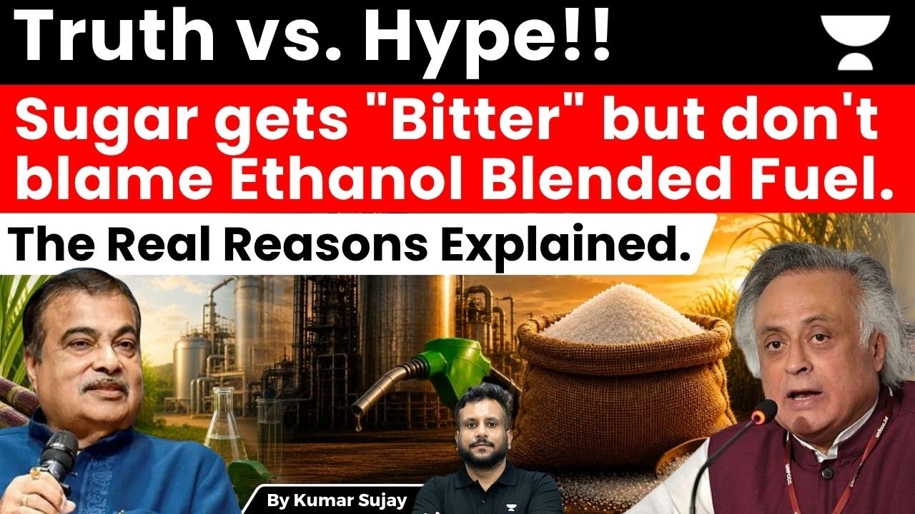 Soaring Sugar Prices: Don't Blame Ethanol diversion for it. The Explained Section