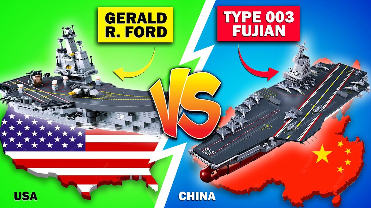 China's VS USS Aircraft Carriers Comparison