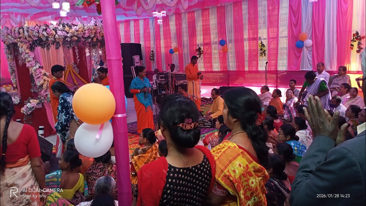 Second day of Kirtan 😍#public #everyone #kirtan #vlog #reels #views #follower 
