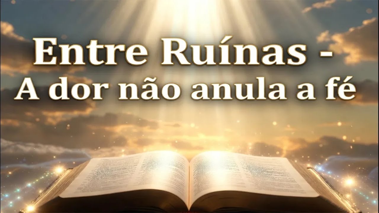 ENTRE RUÍNAS ‐ A DOR NÃO ANULA A FÉ 🙌