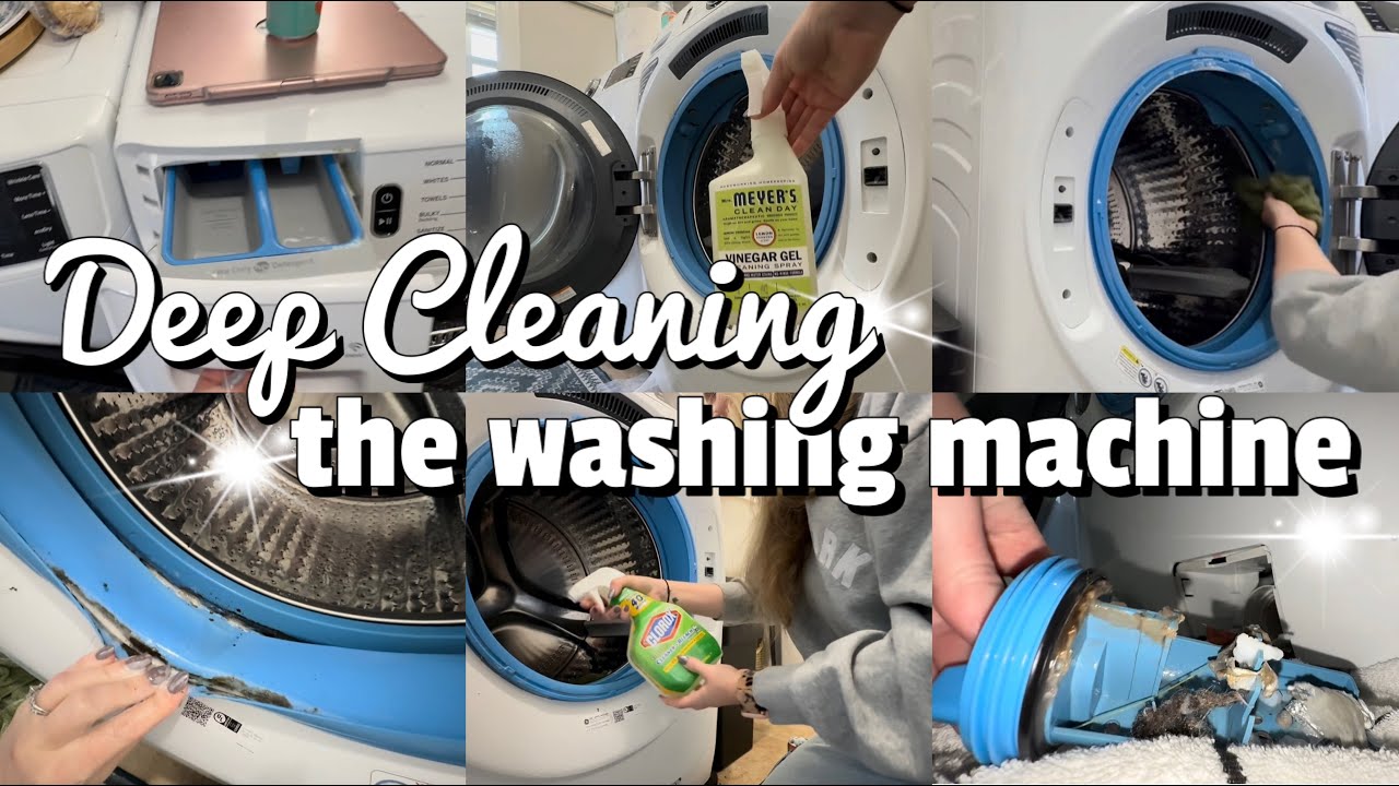Deep Cleaning the Washing Machine | Cleaning Inspiration