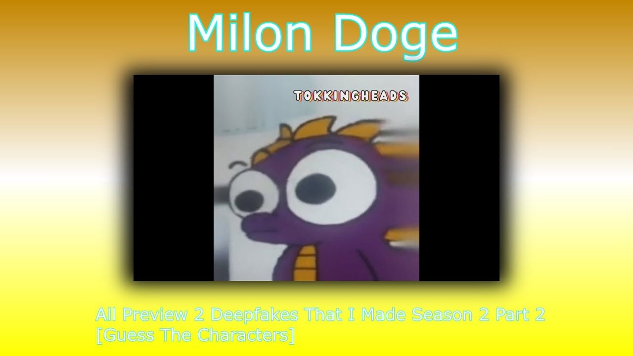 All Preview 2 Deepfakes That I Made Season 2 Part 2 [Guess The Characters]