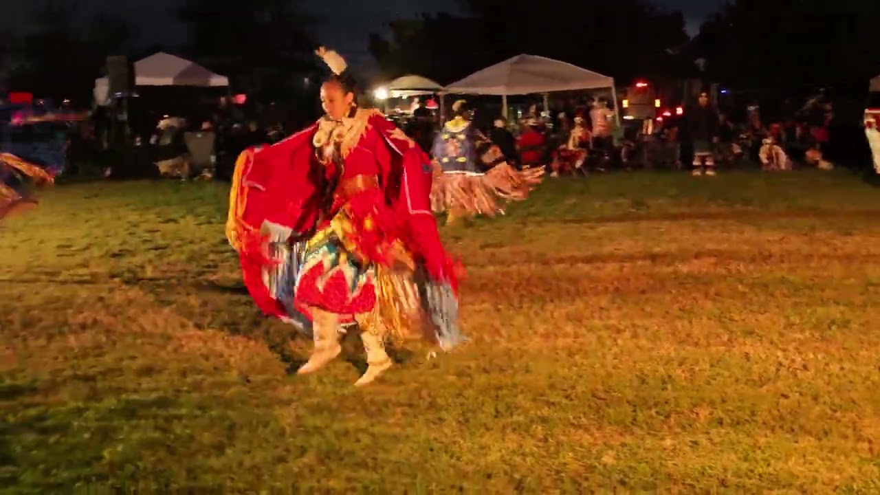 LADIES FANCY SHAWL     - PAINTED SKIES POW WOW - ALBUQUERQUE 2025
