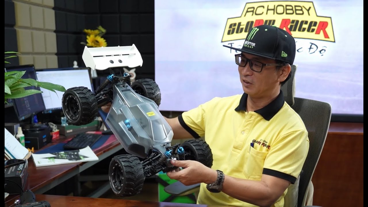 Lốp MT siêu bền for 1/8 Buggy & Truggy up 100km/h (Best of RC off road tires at very high speed)