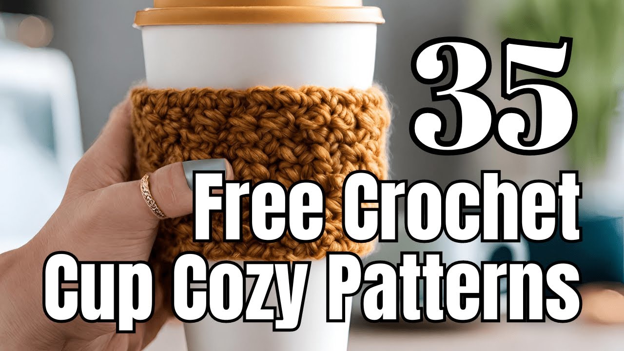 From Coffee to Ice Cream: 35 Crochet Cozies to Keep Everything Cool or Hot!