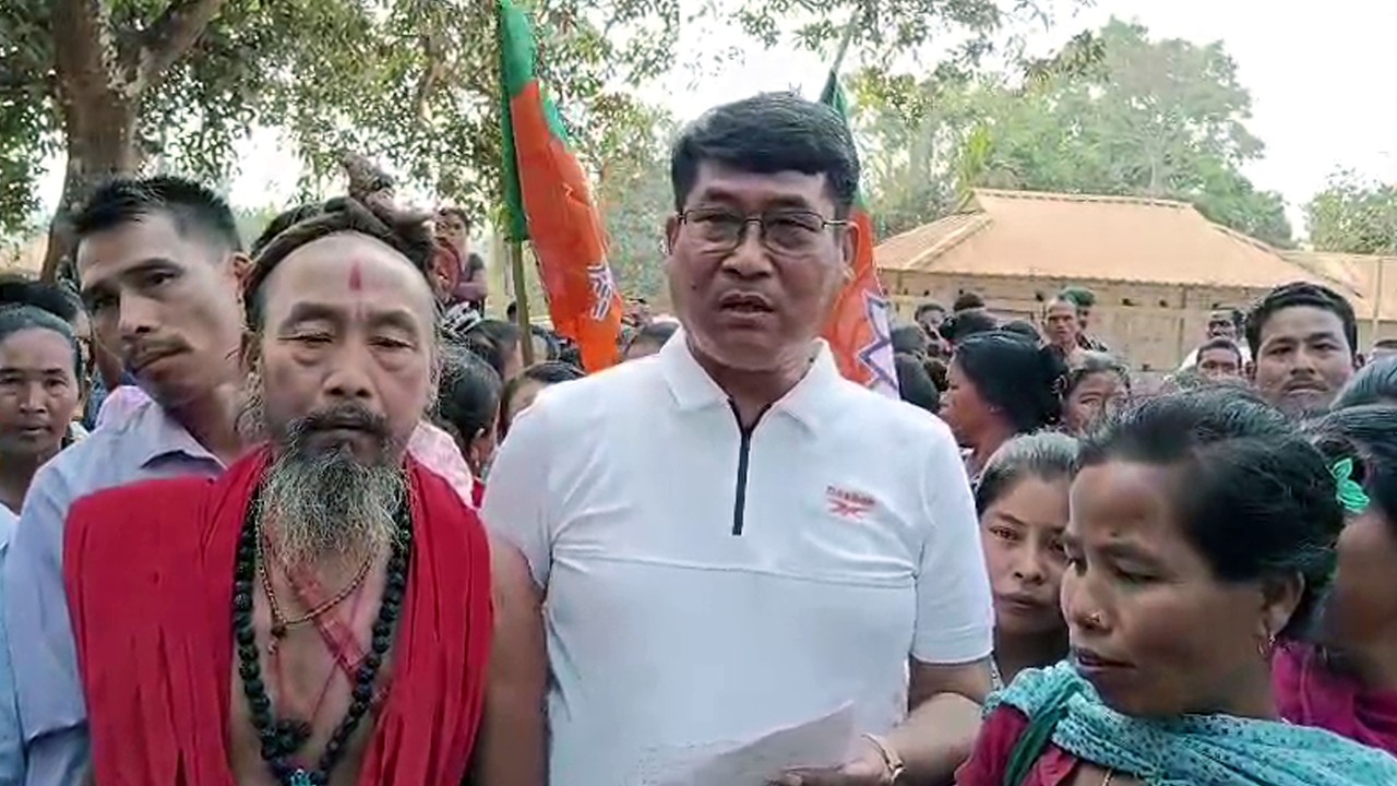 Massive defection to BJP in Raima Valley: 284 voters join BJP ahead of TTAADC polls